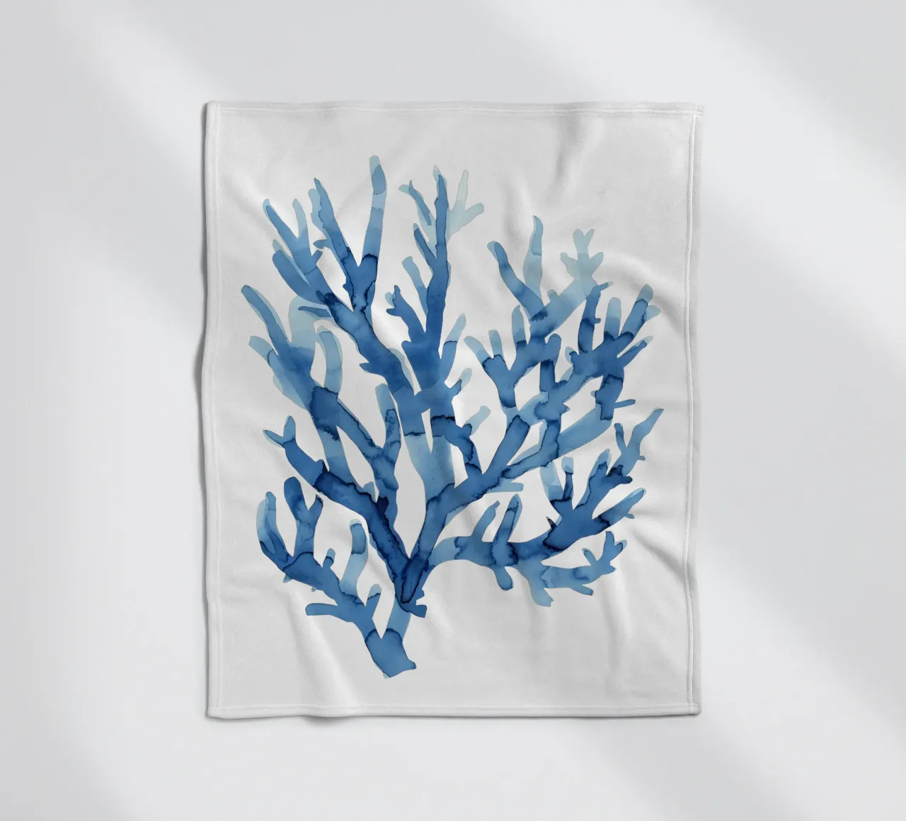 Blue Coral (Without Background) coperta in pile da treechild