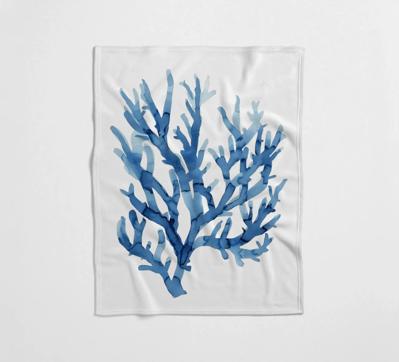 Blue Coral (Without Background) coperta in pile da treechild