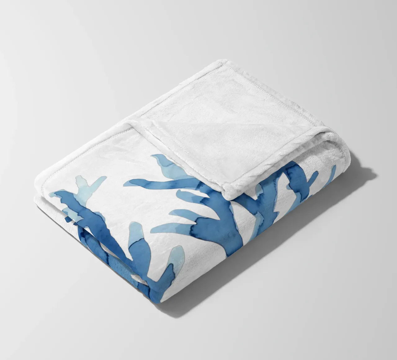 Blue Coral (Without Background) coperta in pile da treechild