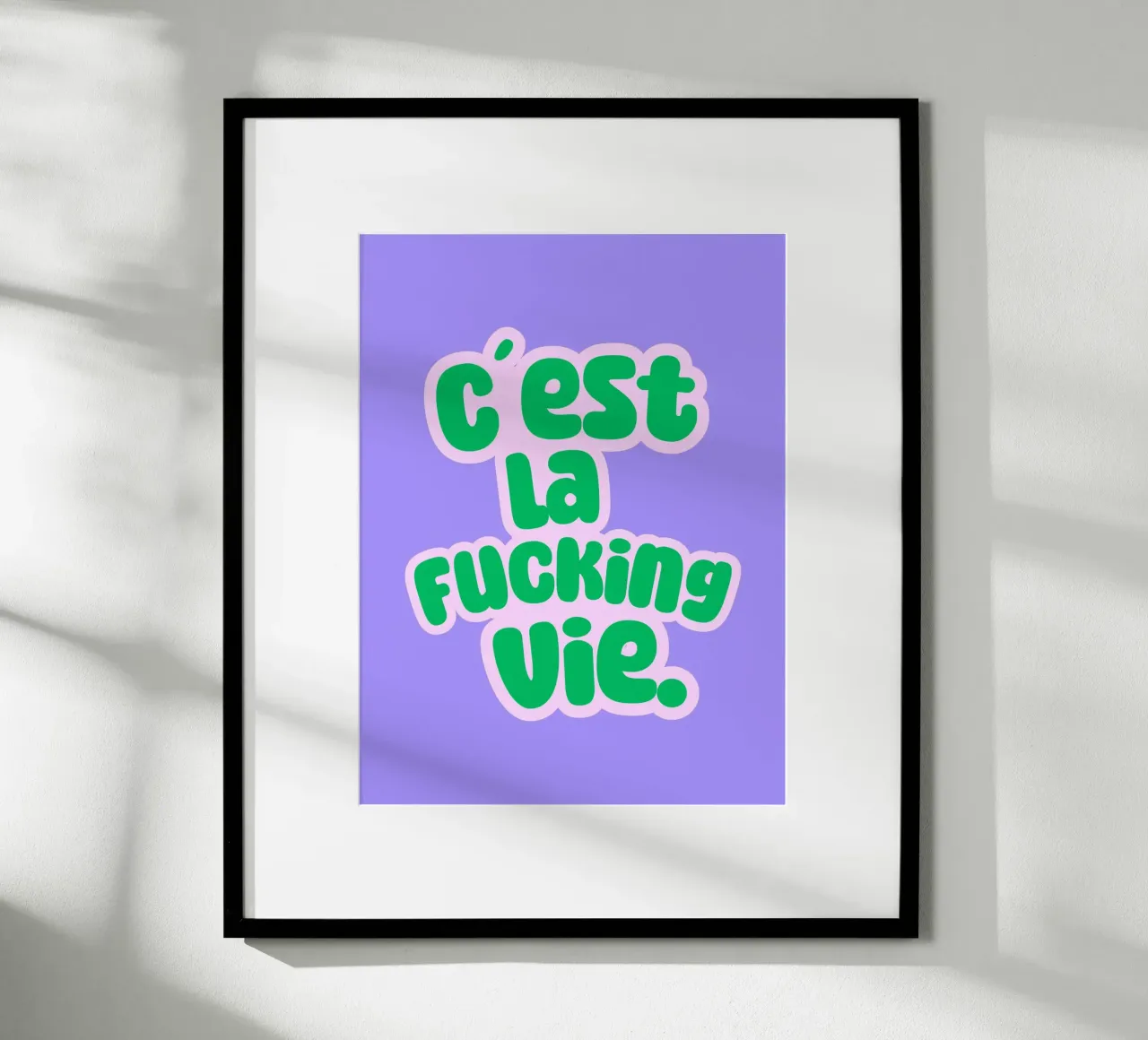 C´est la fucking vie carta hahnemühle da Ohkimiko