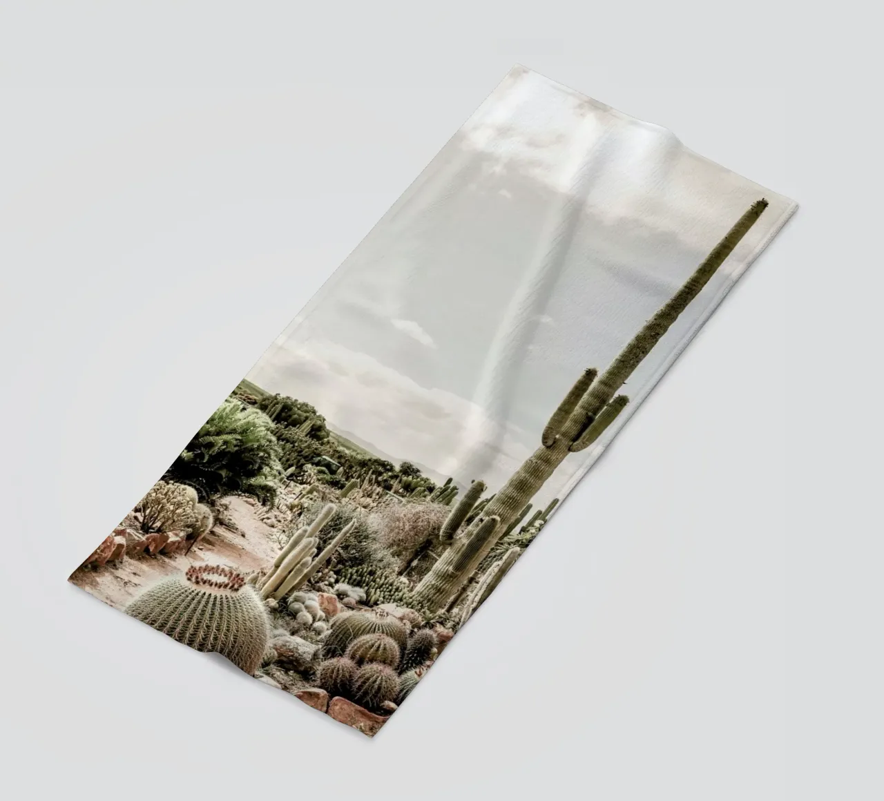 Catus Farm beach towel by Shot By Clint