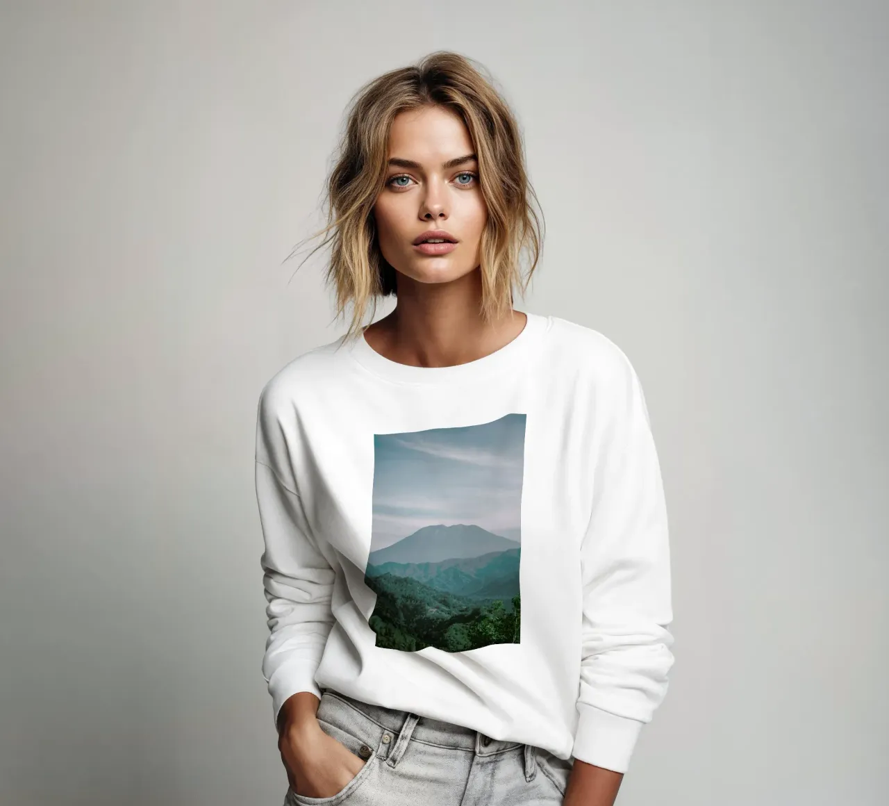 View From The Top Sweatshirt von METROPOLIS