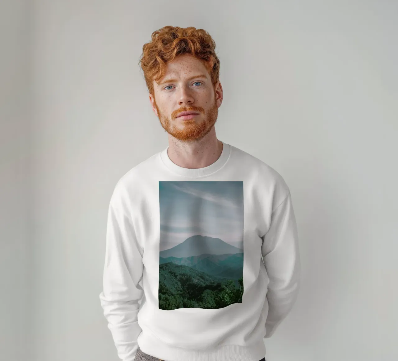 View From The Top Sweatshirt von METROPOLIS