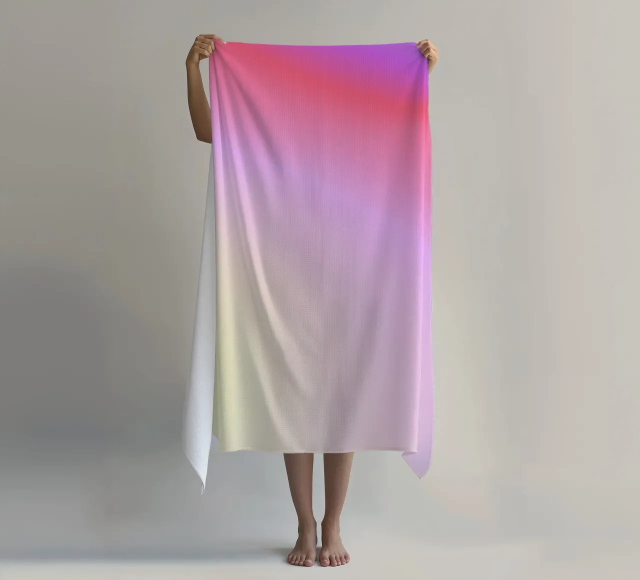 SELF LOVE FREQUENCY Strandtuch von ÂME LIBRE STUDIO
