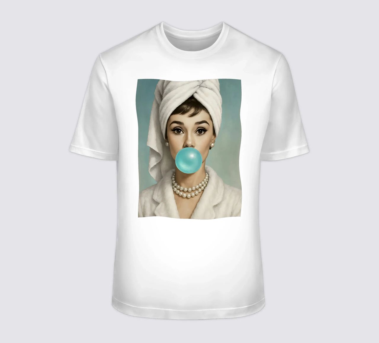 AUDREY HEPBURN CHICLE camiseta de ARTOMATIC