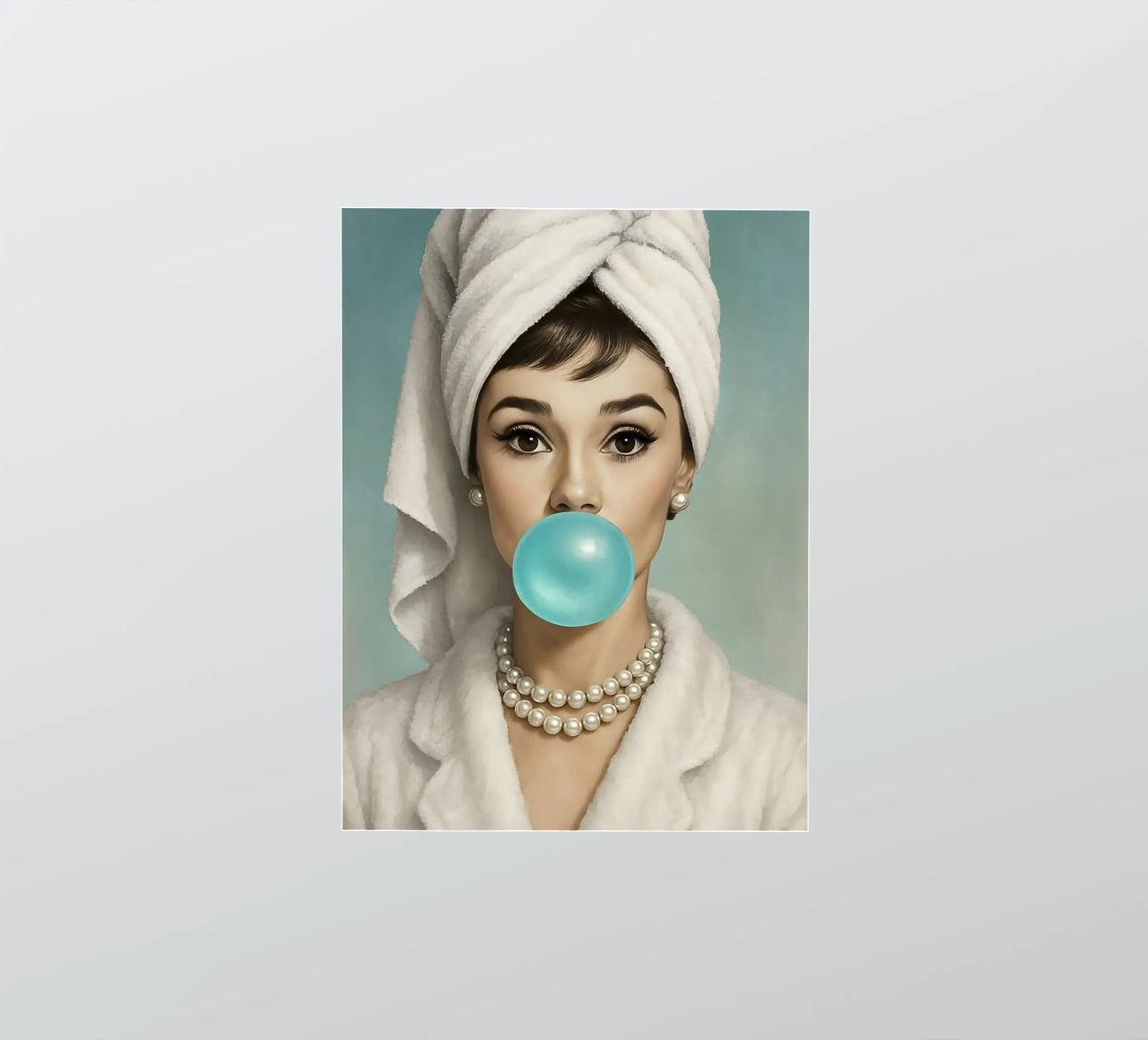 AUDREY HEPBURN CHICLE pegatina de ARTOMATIC