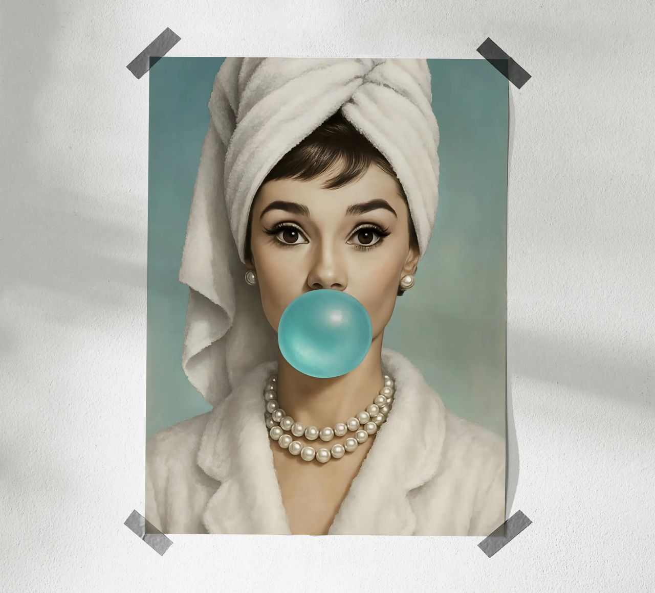 AUDREY HEPBURN CHICLE hahnemühle de ARTOMATIC