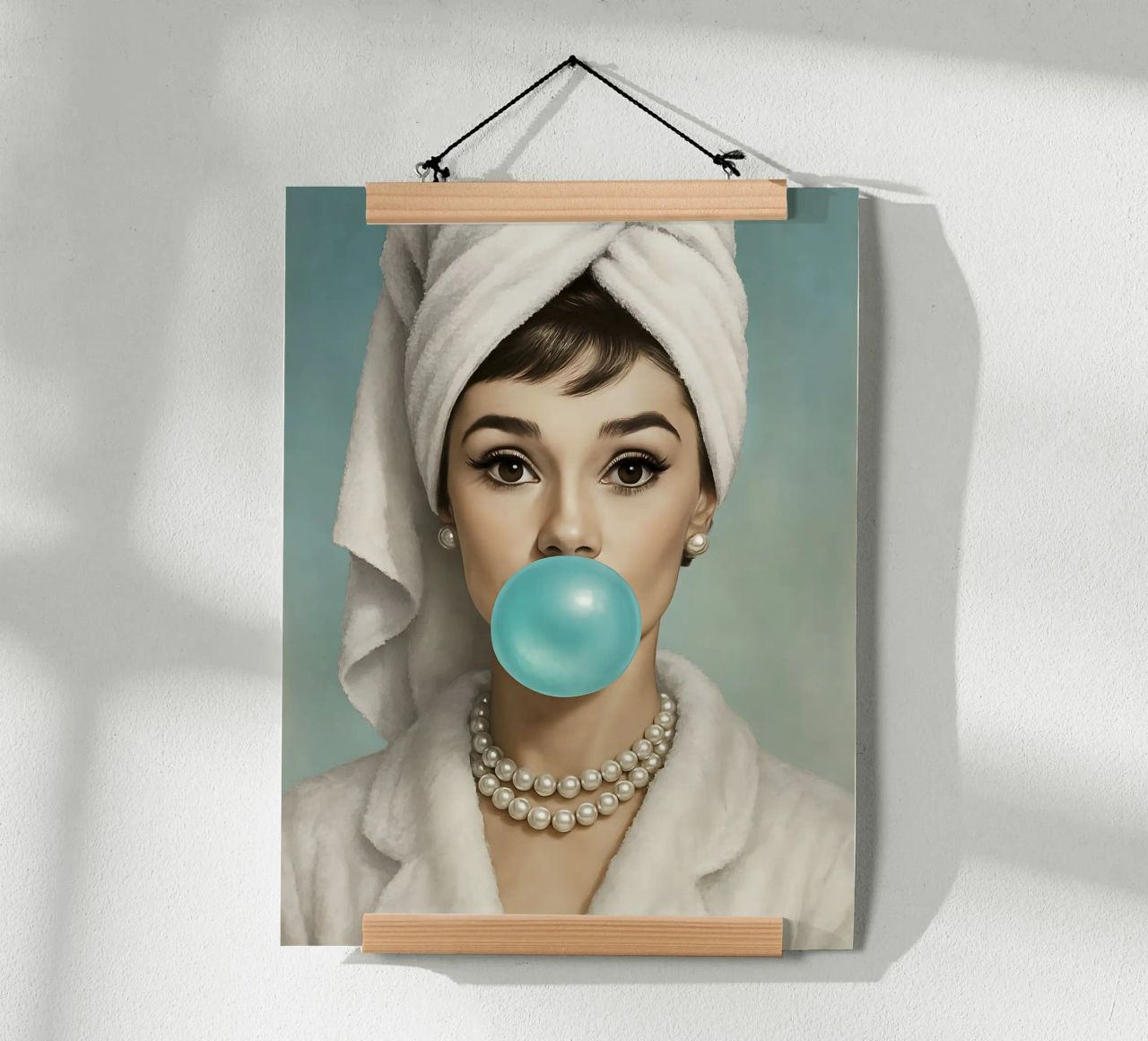 AUDREY HEPBURN CHICLE hahnemühle de ARTOMATIC