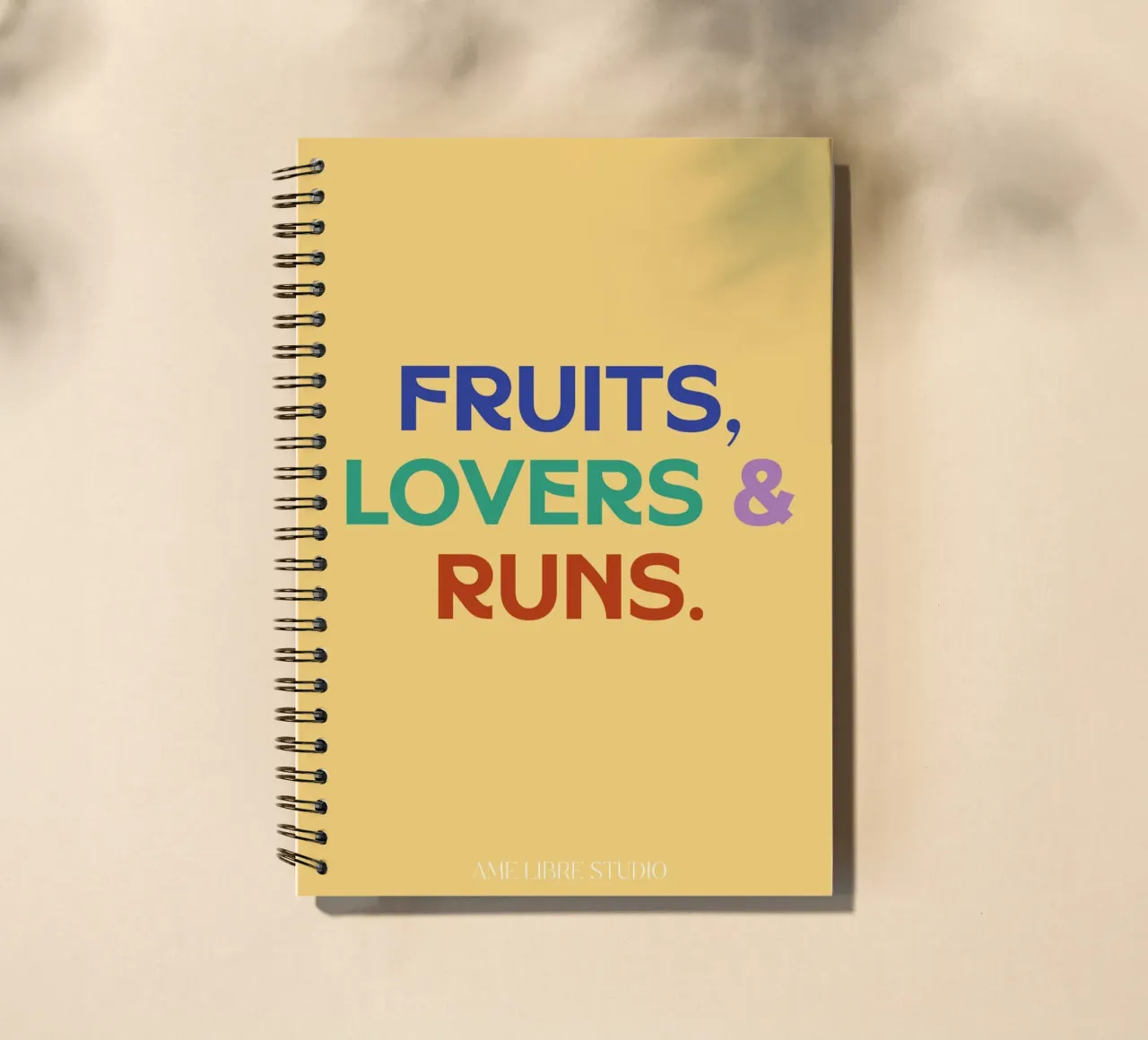 🍌 diario ad anelli da MENTHE SAUVAGE