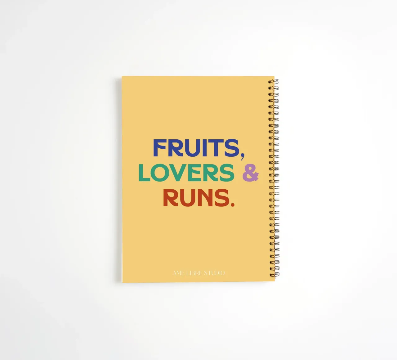 🍌 diario ad anelli da MENTHE SAUVAGE