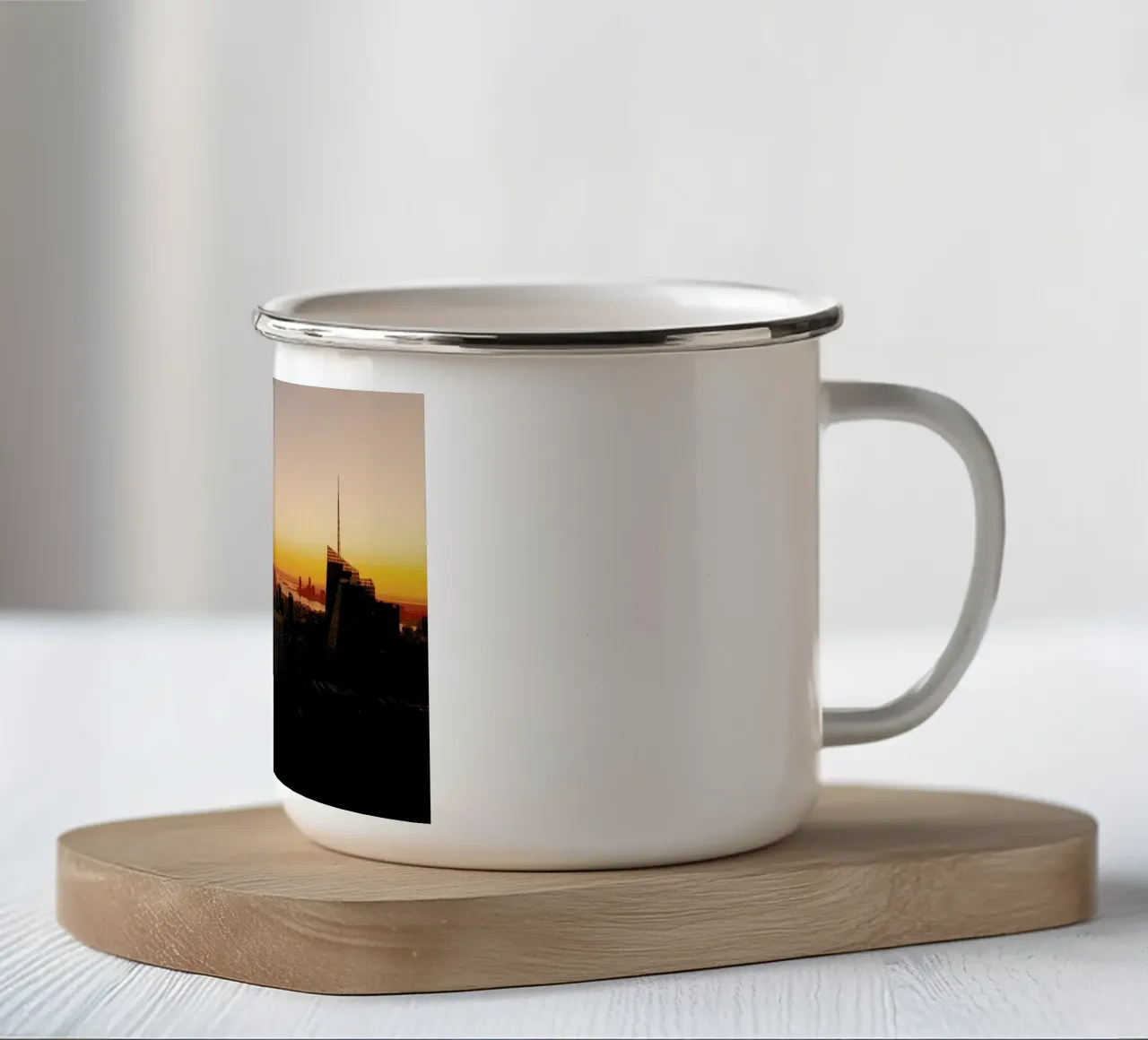 On Top tazza in smalto da Philipp Reinhard