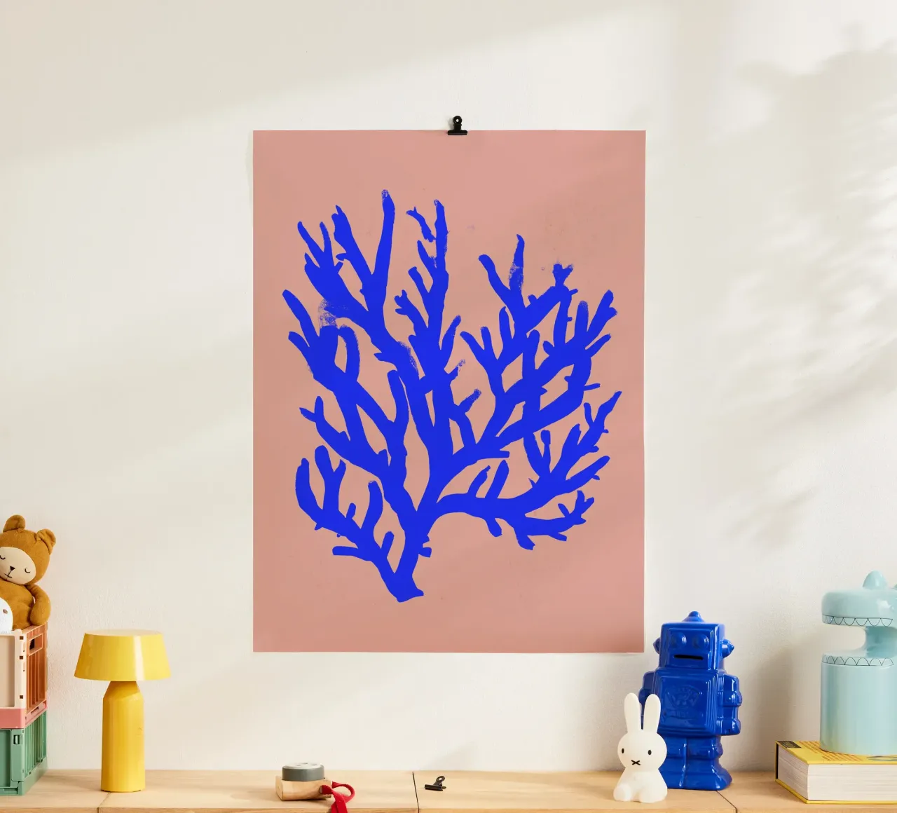 Blue Coral carta hahnemühle da treechild