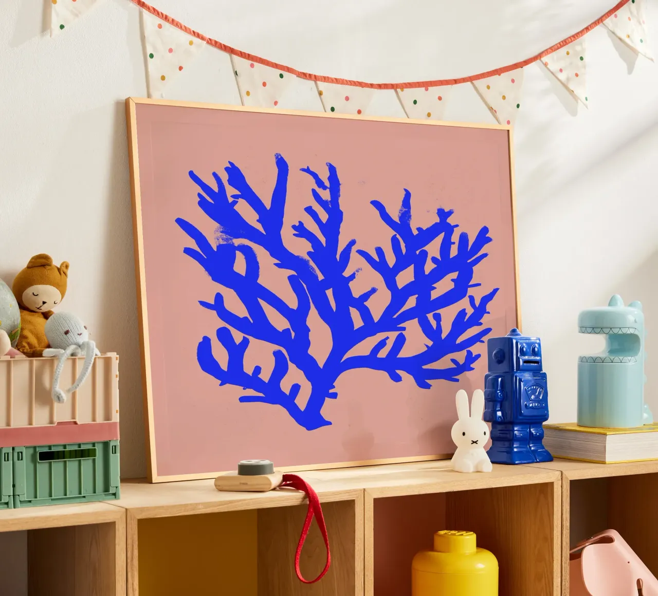 Blue Coral carta hahnemühle da treechild