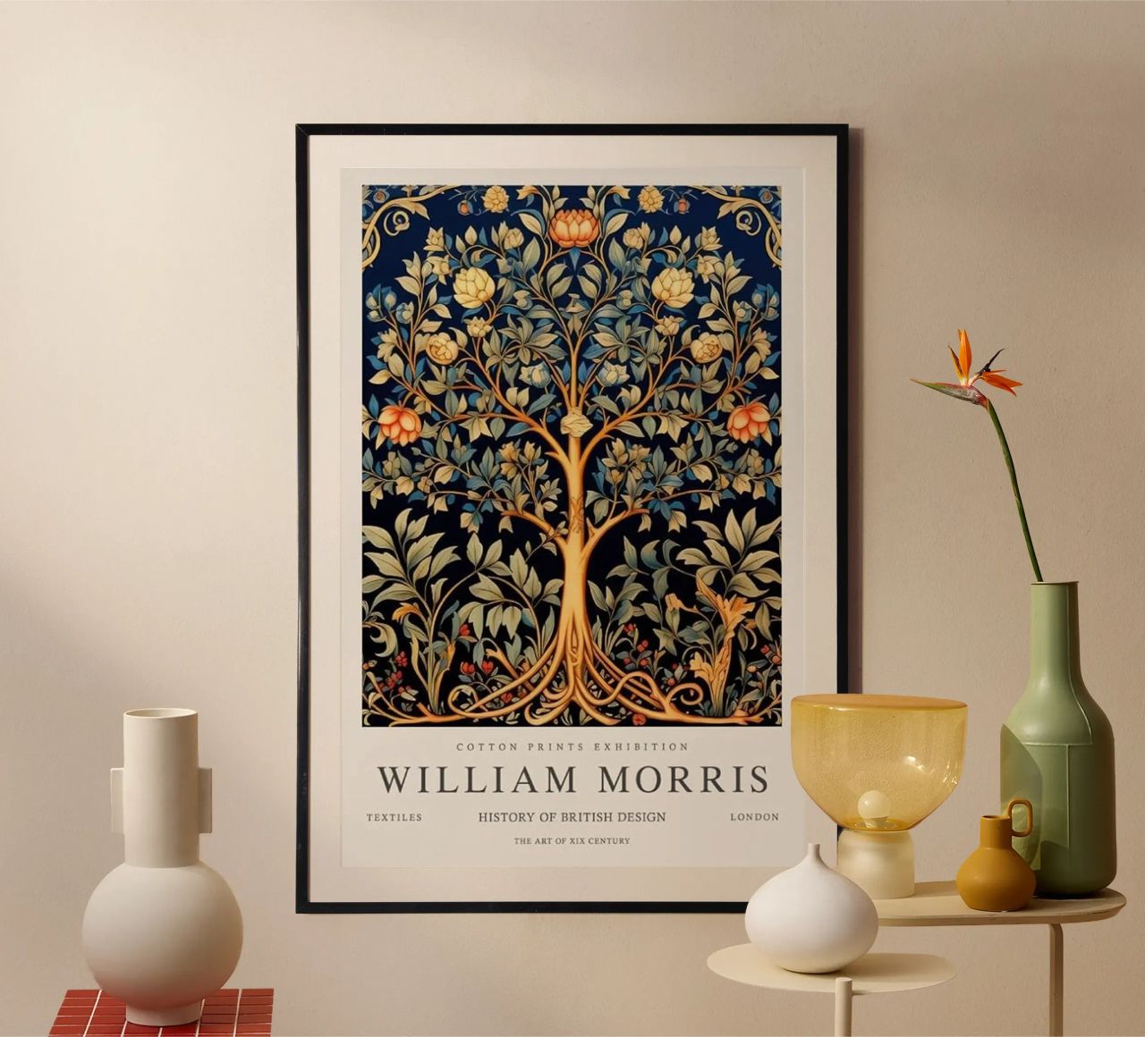 william morrris - arbre majestueux poster de Art Crew Kbm