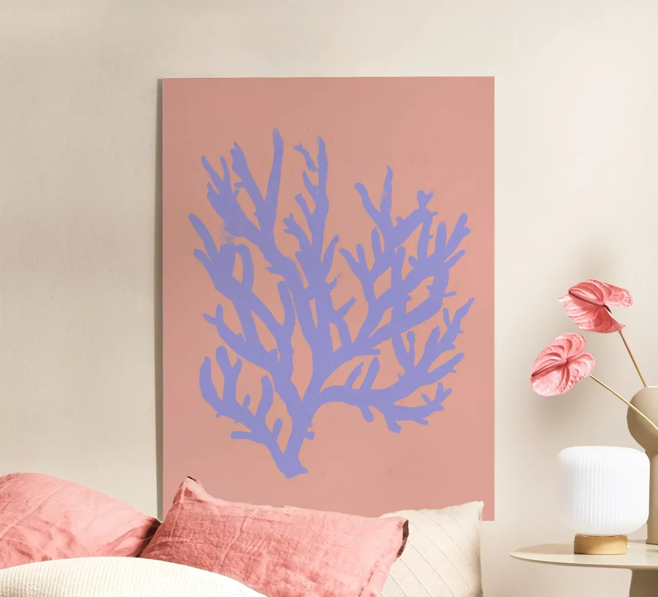 Pastel Coral No 02 plexiglass da treechild
