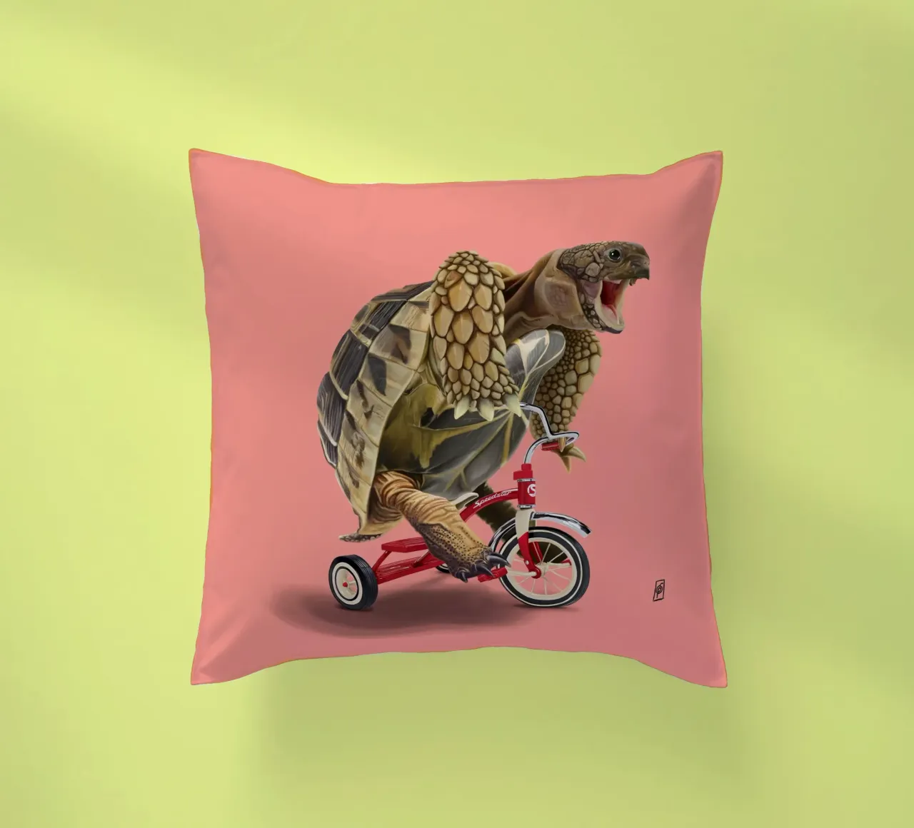 Speedster (Colour) cuscino da Rob Art | Illustration