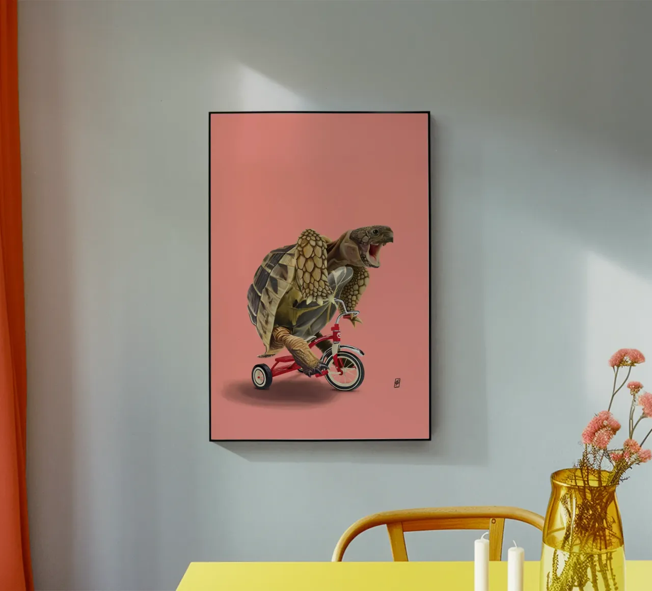 Speedster (Colour) plexiglass da Rob Art | Illustration