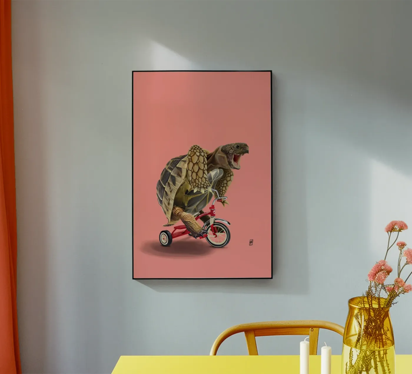 Speedster (Colour) plexiglass da Rob Art | Illustration