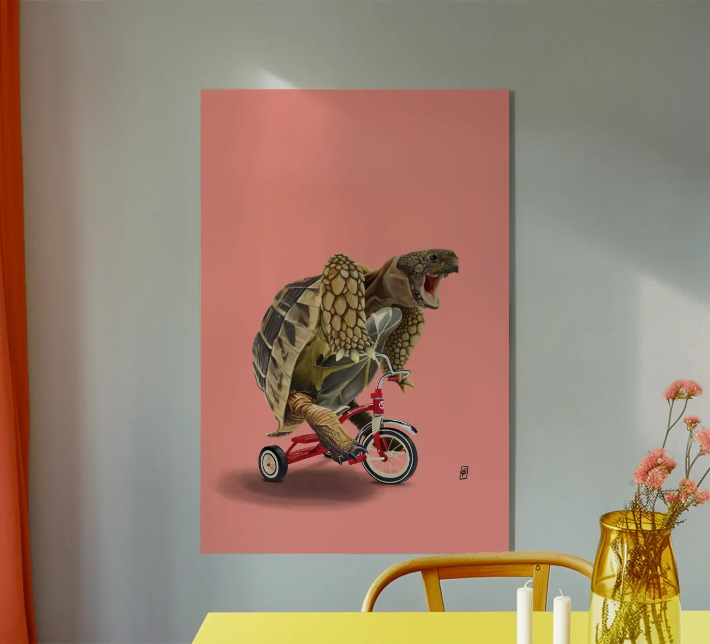 Speedster (Colour) plexiglass da Rob Art | Illustration