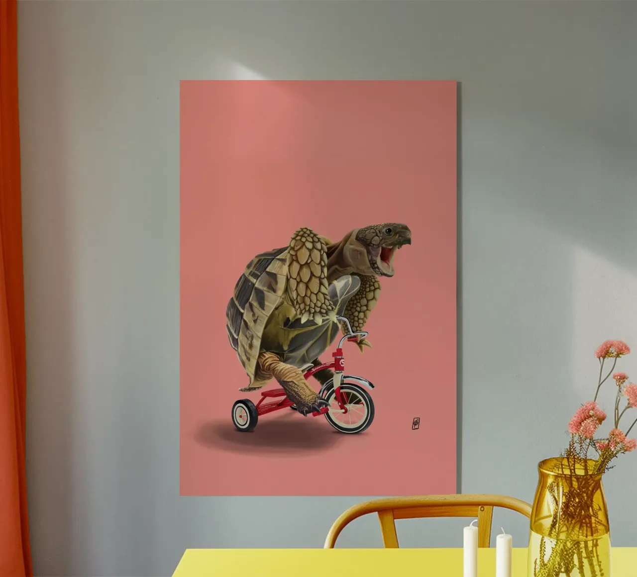 Speedster (Colour) plexiglass da Rob Art | Illustration