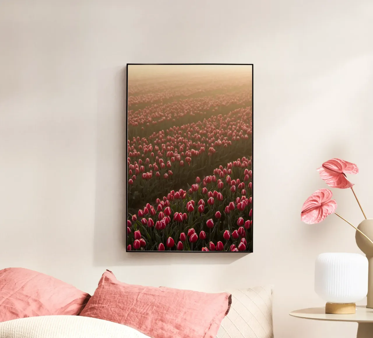 Field Of Flowers plexiglass da Mareike Böhmer Photography