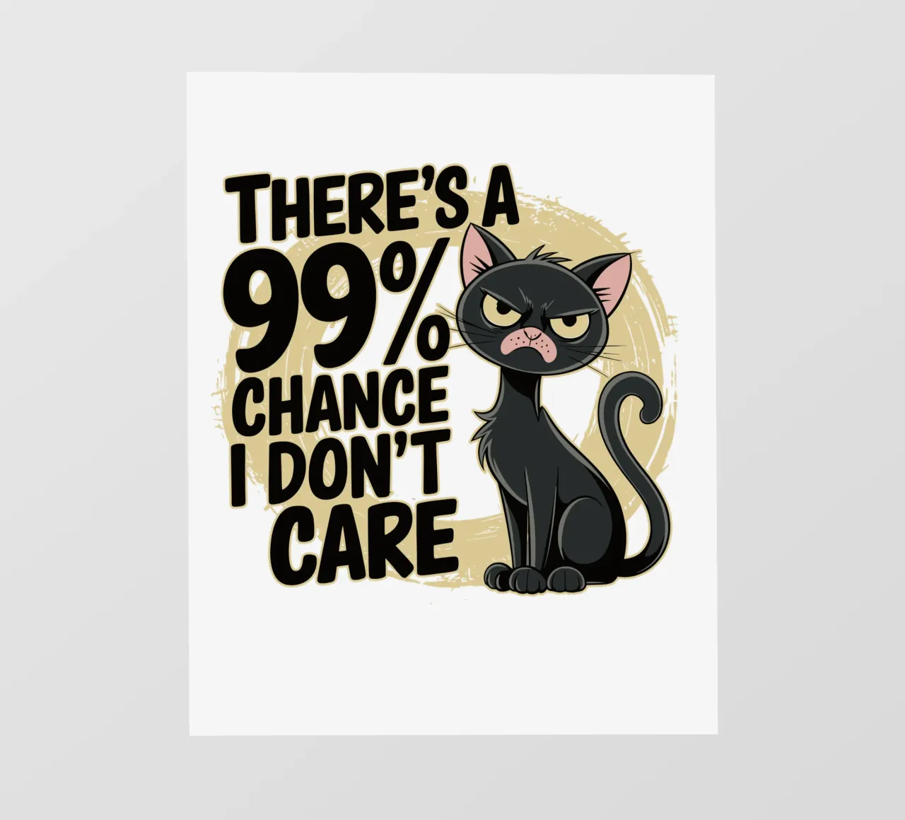 There's a 99% chance I don't care pellicola backlit da edsonramosart