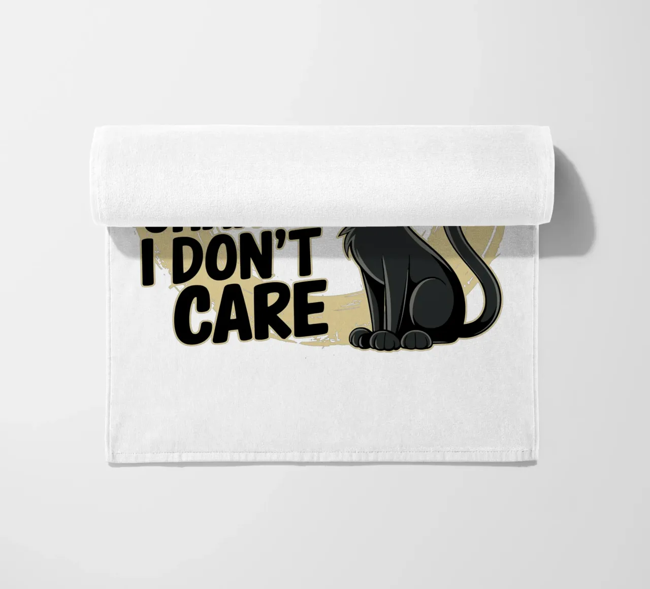 There's a 99% chance I don't care Strandtuch von edsonramosart