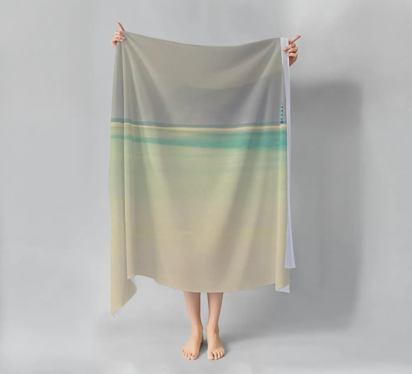 Troia strandhanddoek van Ingrid Beddoes