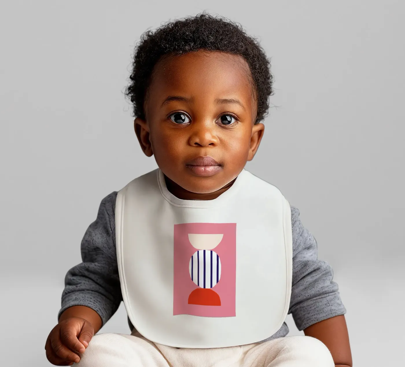 Candy baby bib by Maren Gross