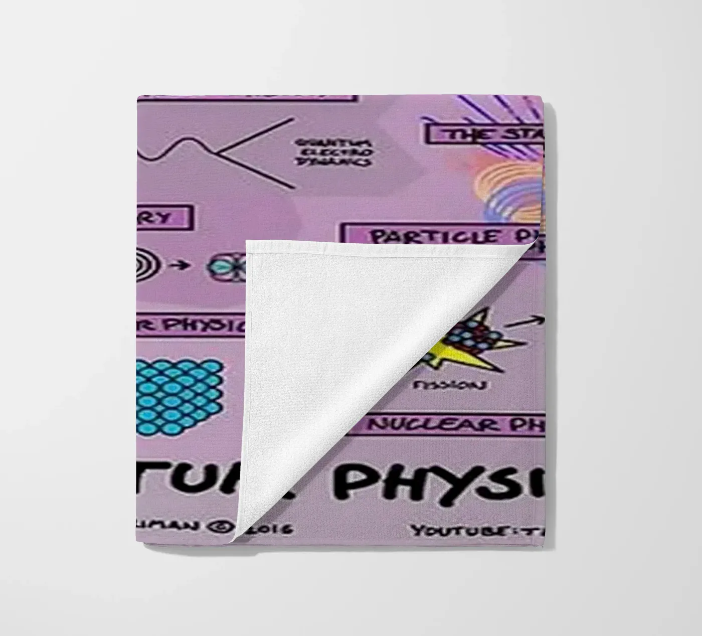 Quantum Physics Strandtuch von withandname