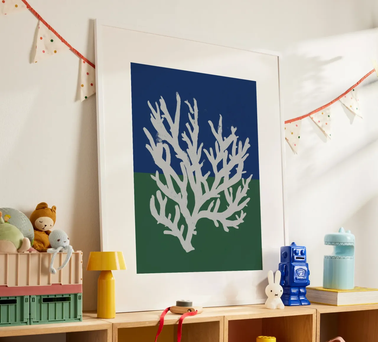 White Coral No 02 carta hahnemühle da treechild