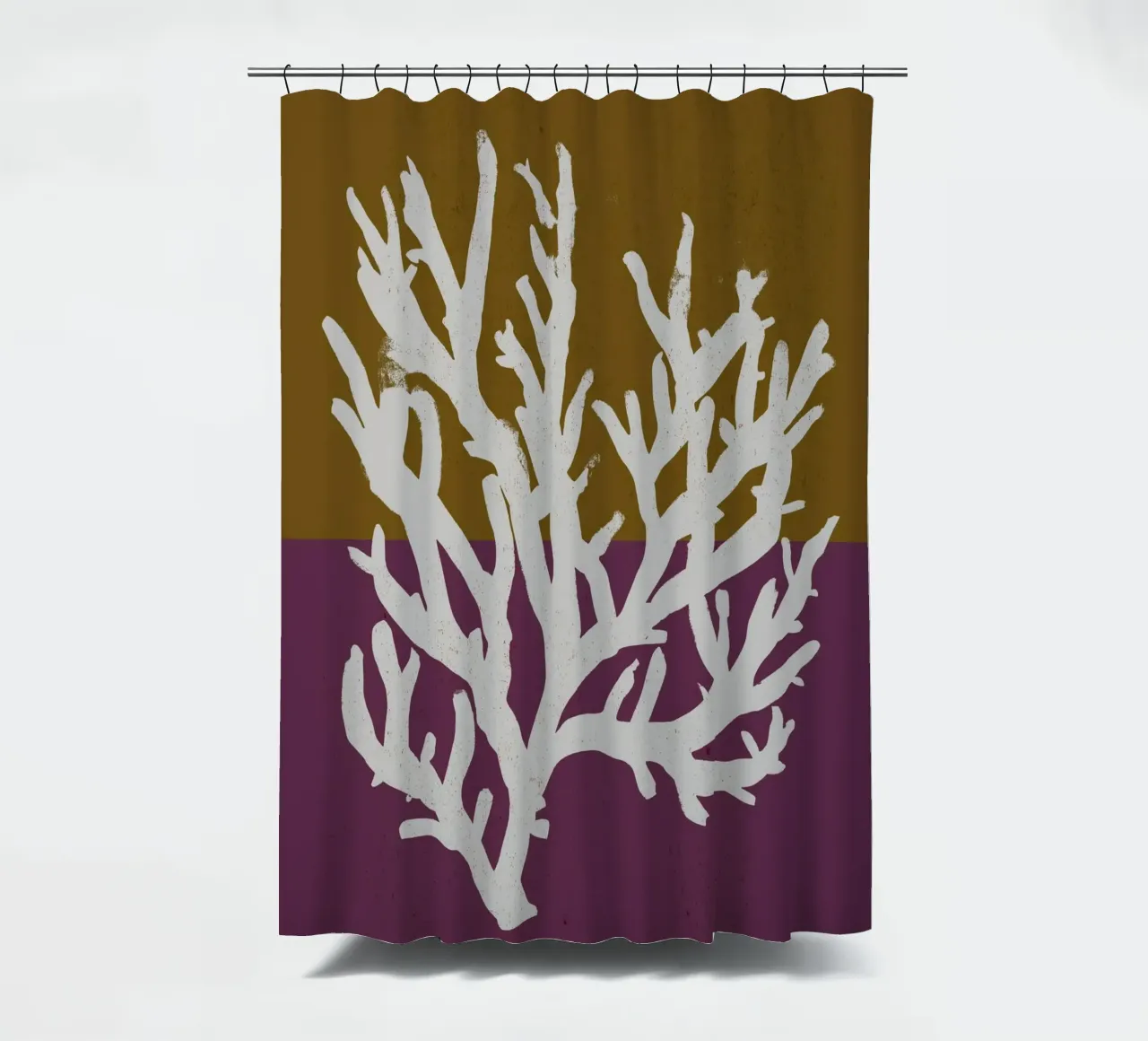 White Coral No 03 shower curtain by treechild