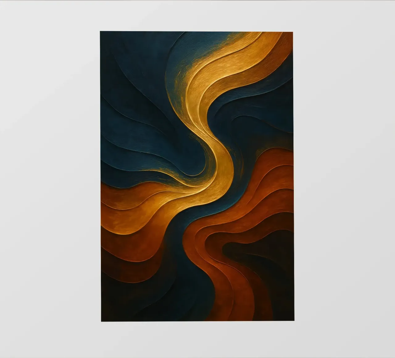Abstract Liquid Colorful pellicola backlit da Indah Creative