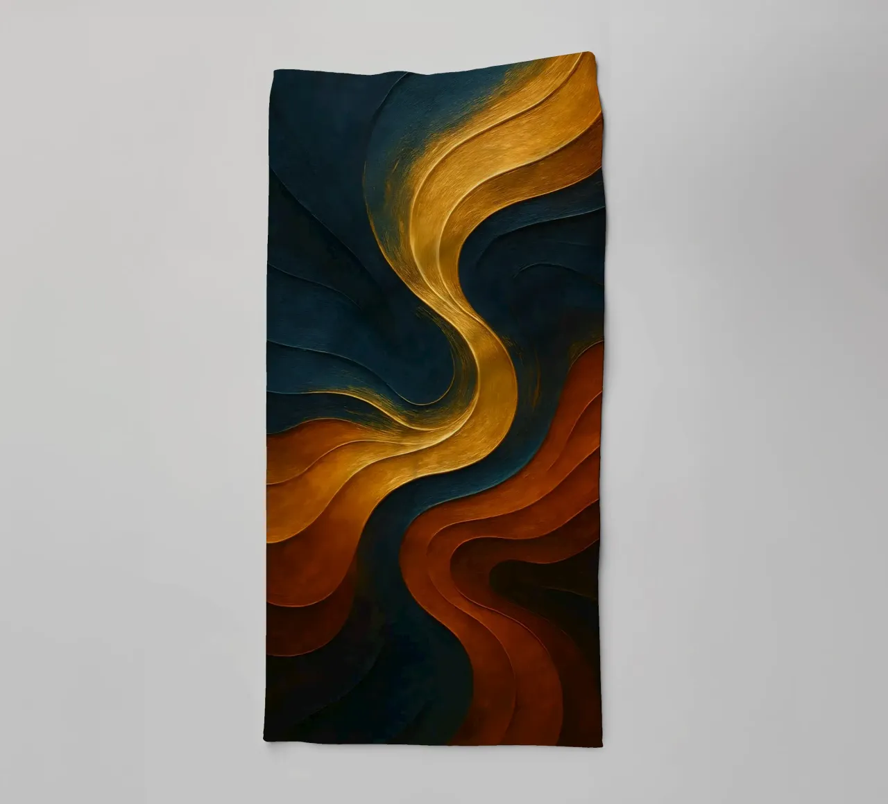 Abstract Liquid Colorful asciugamano da bagno da Indah Creative