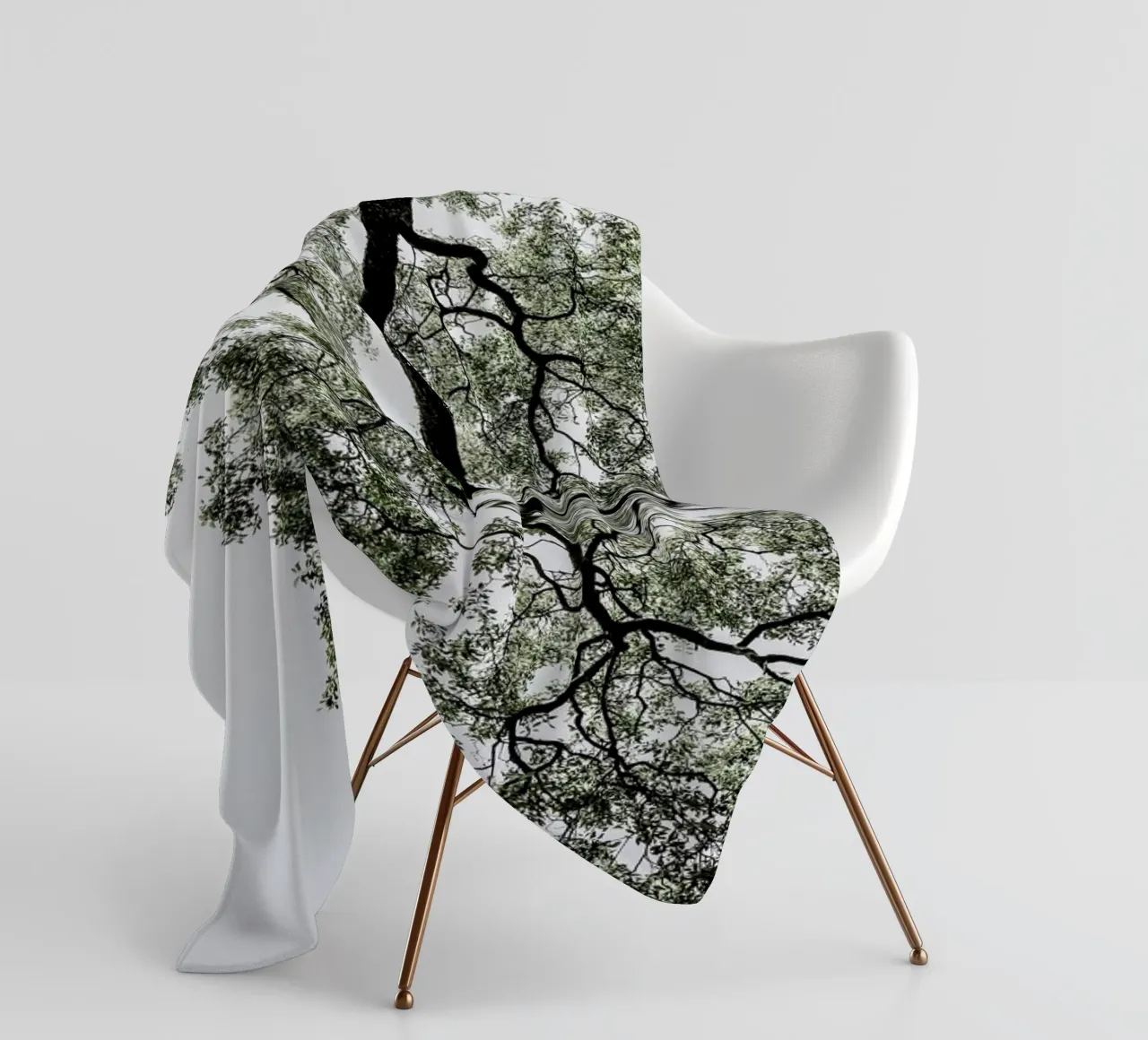 Coastal Forest Fleecedecke von Shot By Clint