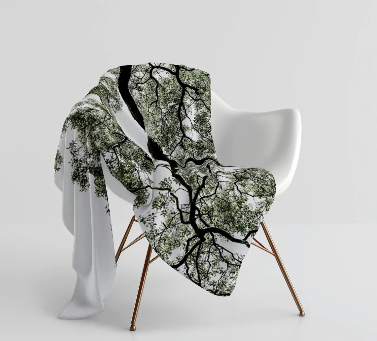 Coastal Forest Fleecedecke von Shot By Clint