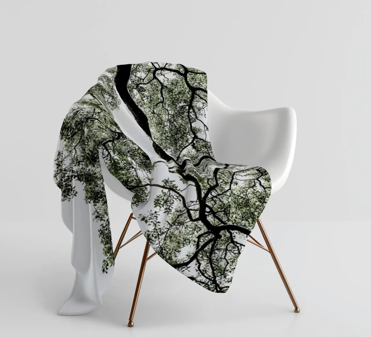 Coastal Forest Fleecedecke von Shot By Clint