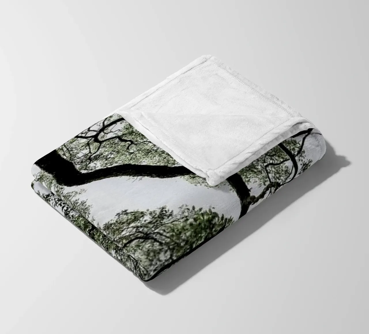 Coastal Forest Fleecedecke von Shot By Clint