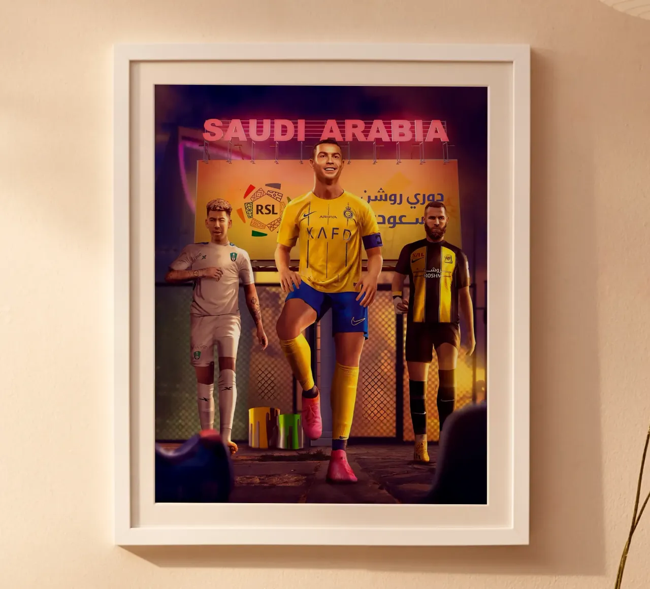 Cristiano Ronaldo poster da Indah Creative