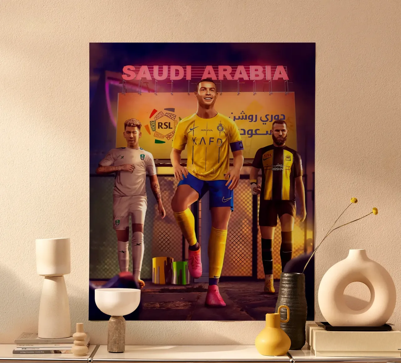 Cristiano Ronaldo poster da Indah Creative