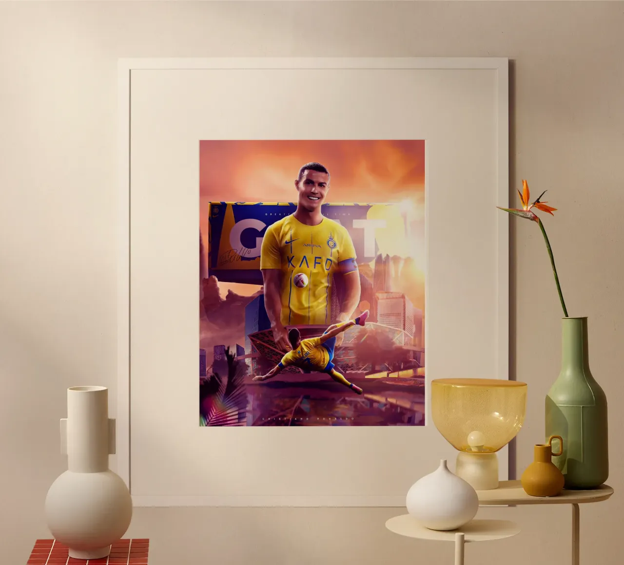 Cristiano Ronaldo poster da Indah Creative