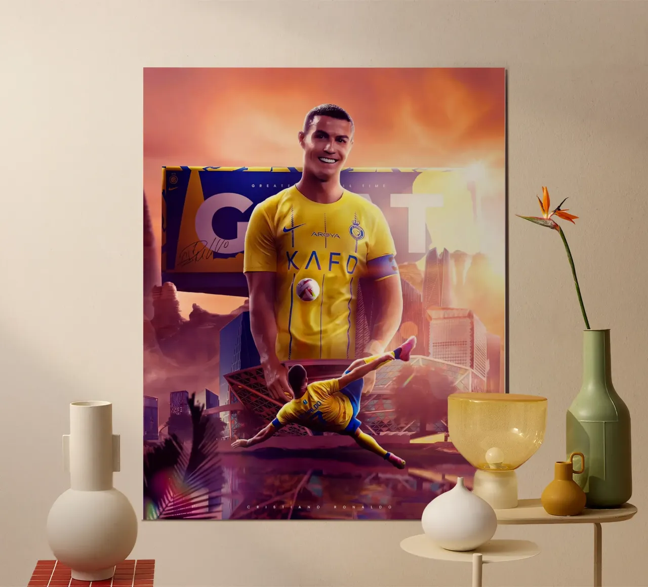 Cristiano Ronaldo poster da Indah Creative