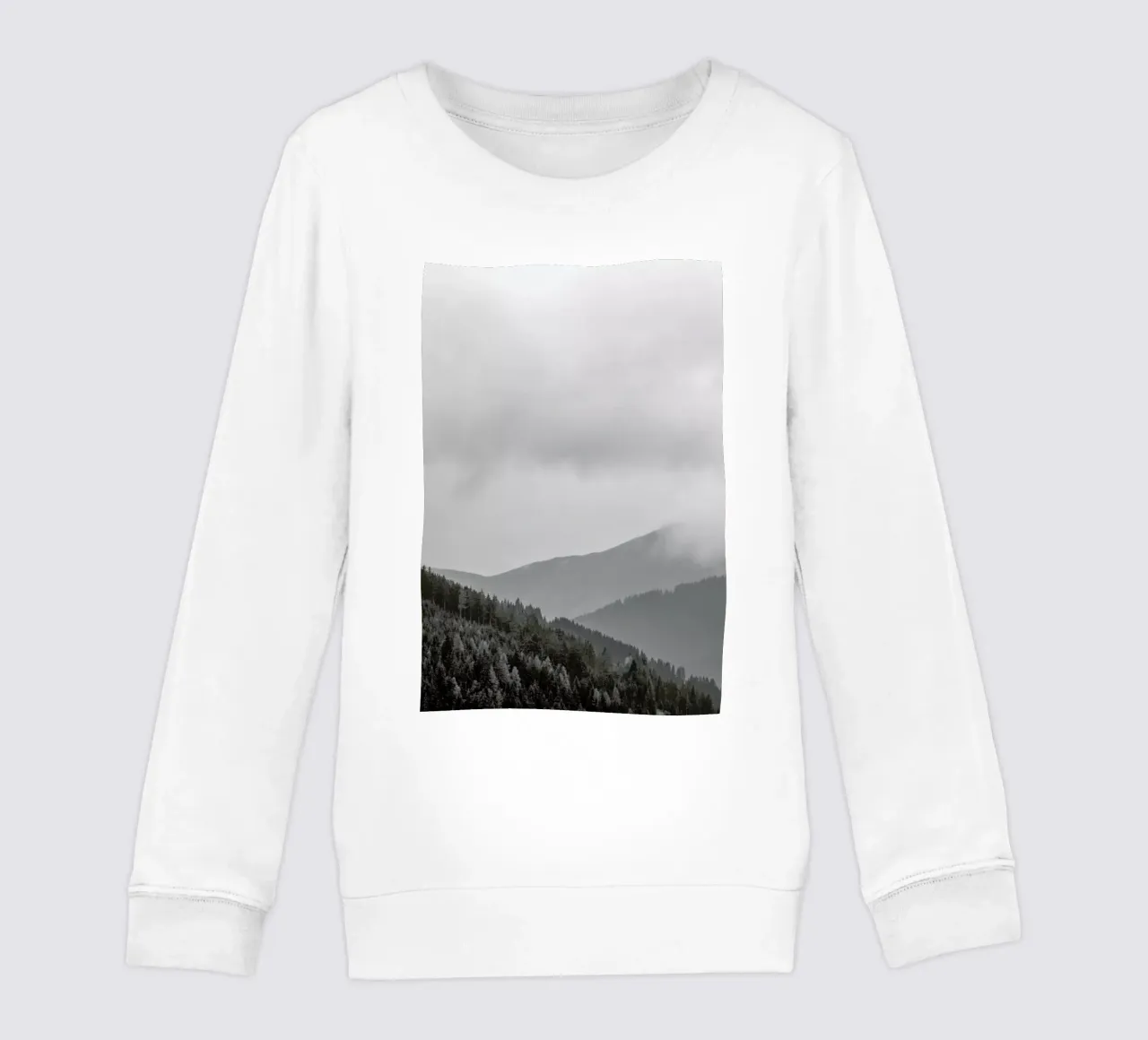 Layered Mountains felpa bambino da Nur Mut