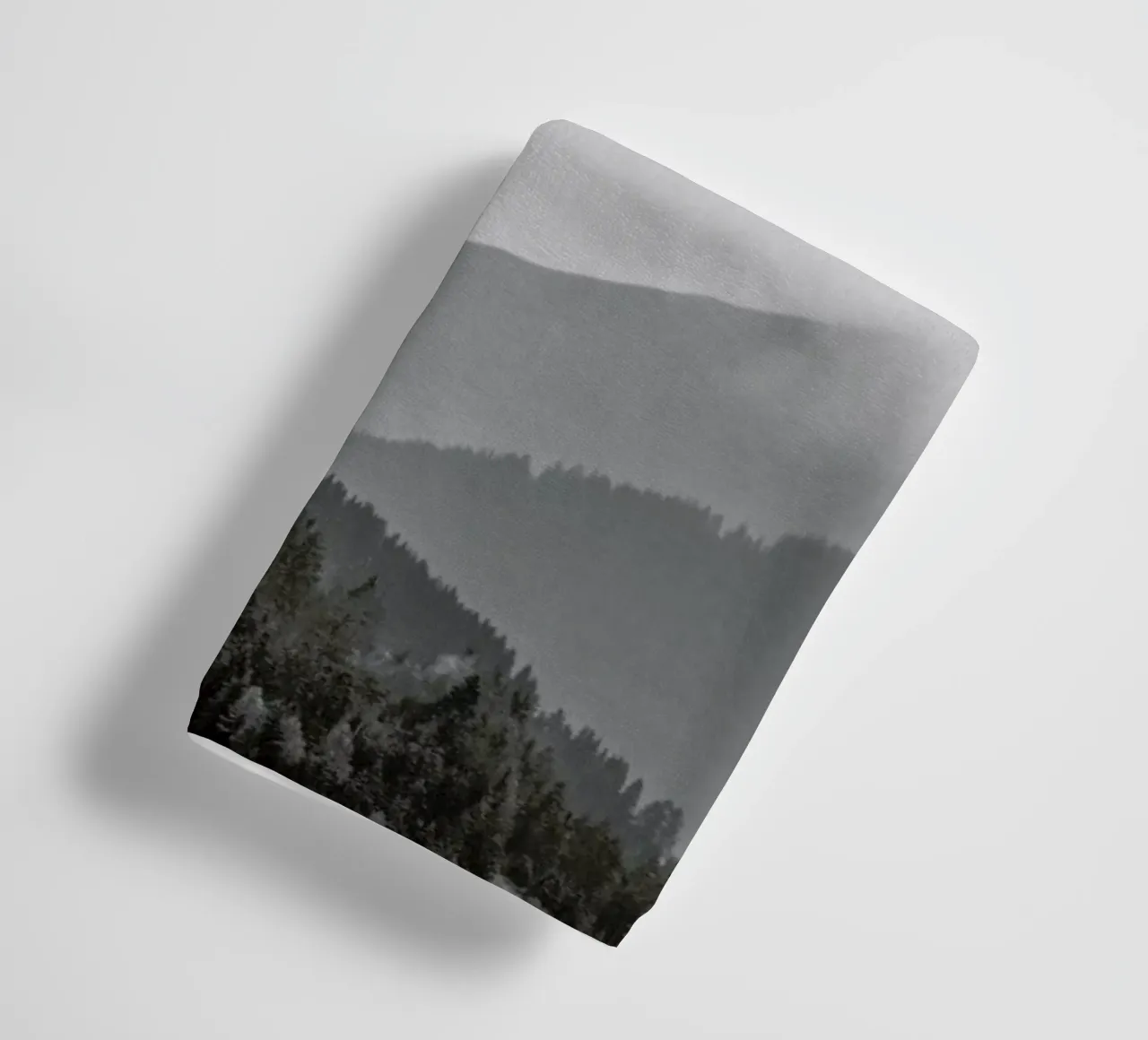 Layered Mountains towel by Nur Mut