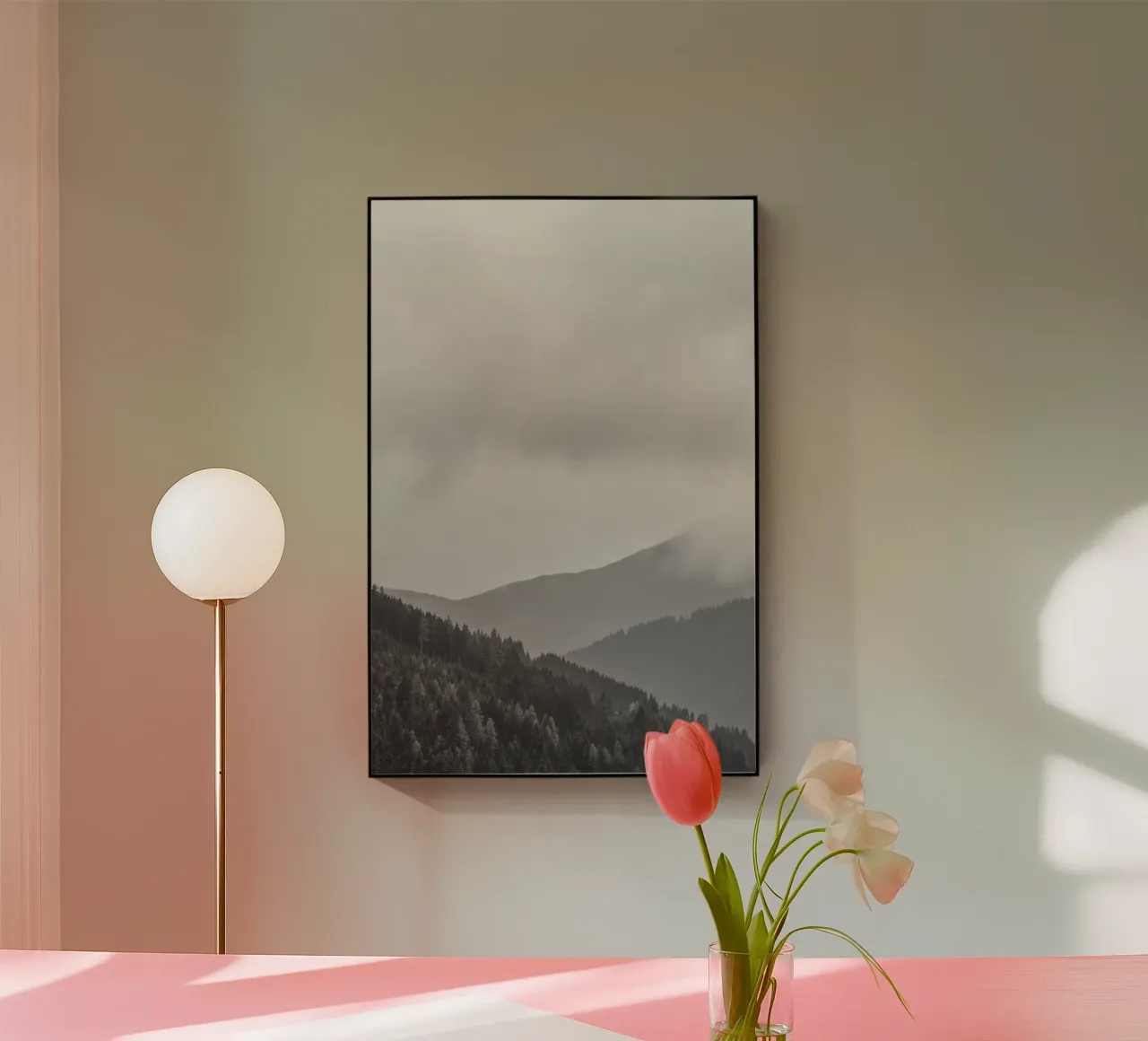 Layered Mountains plexiglass da Nur Mut