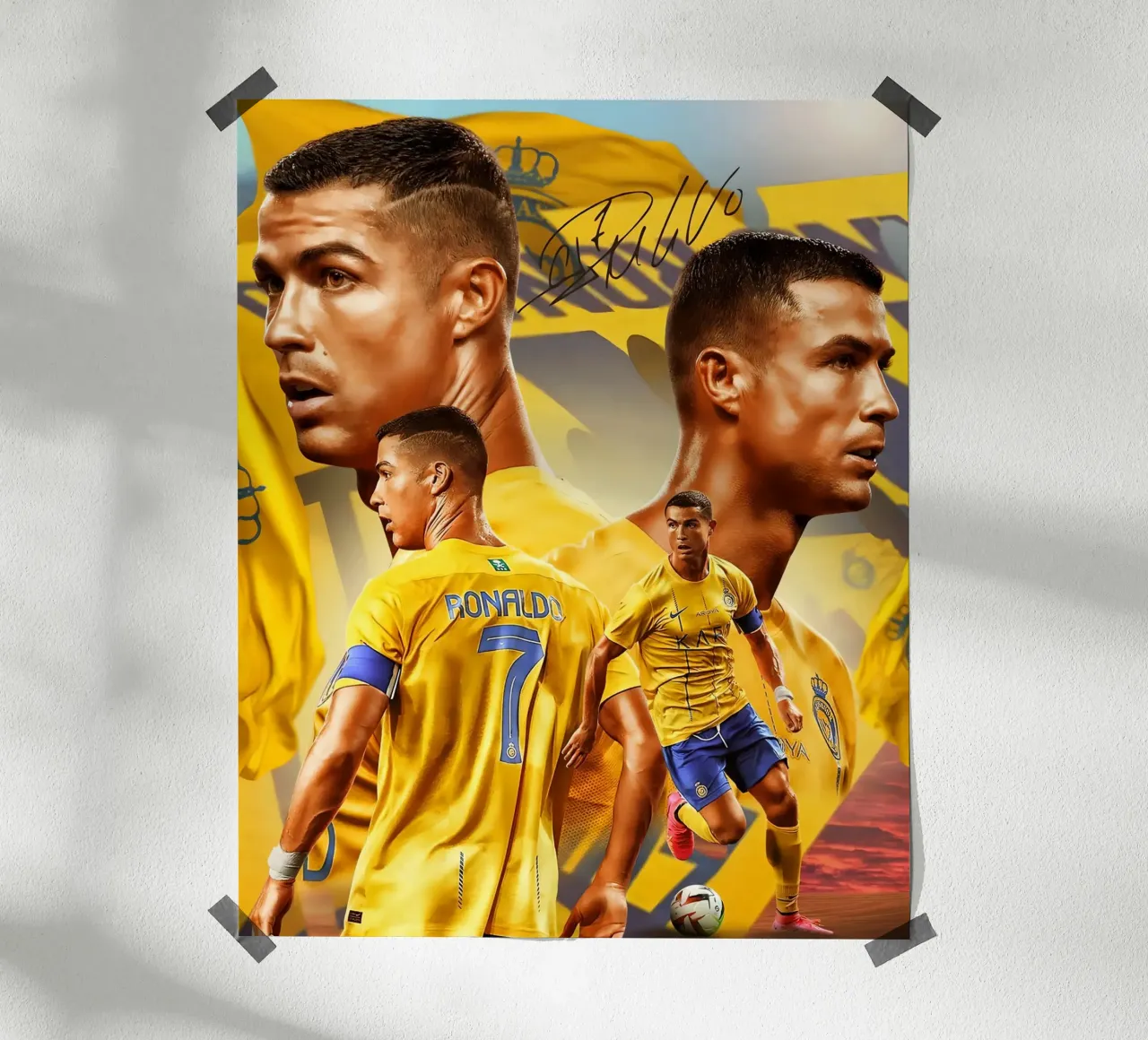 Cristiano Ronaldo poster da Indah Creative