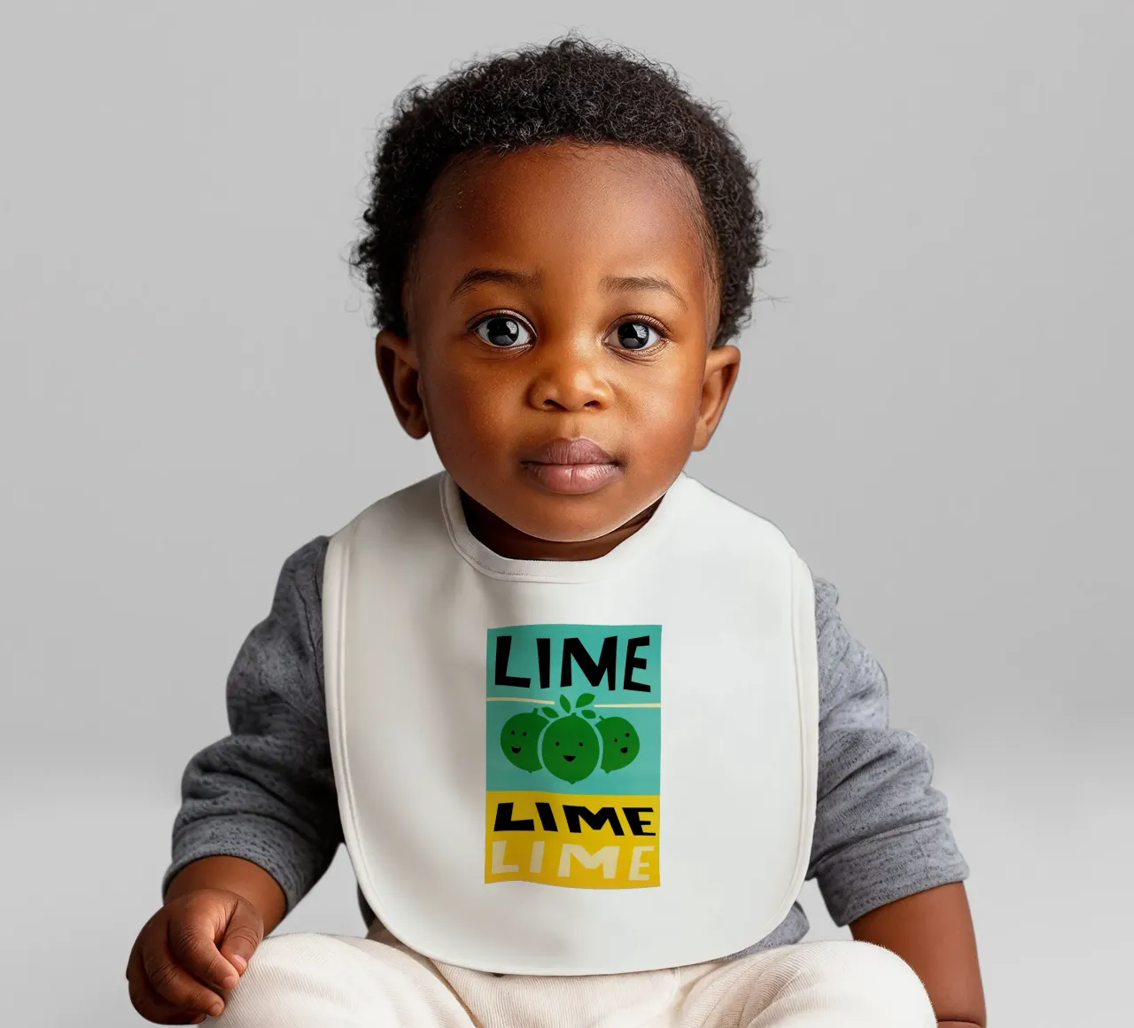 Limes bavaglino da Fox & Velvet