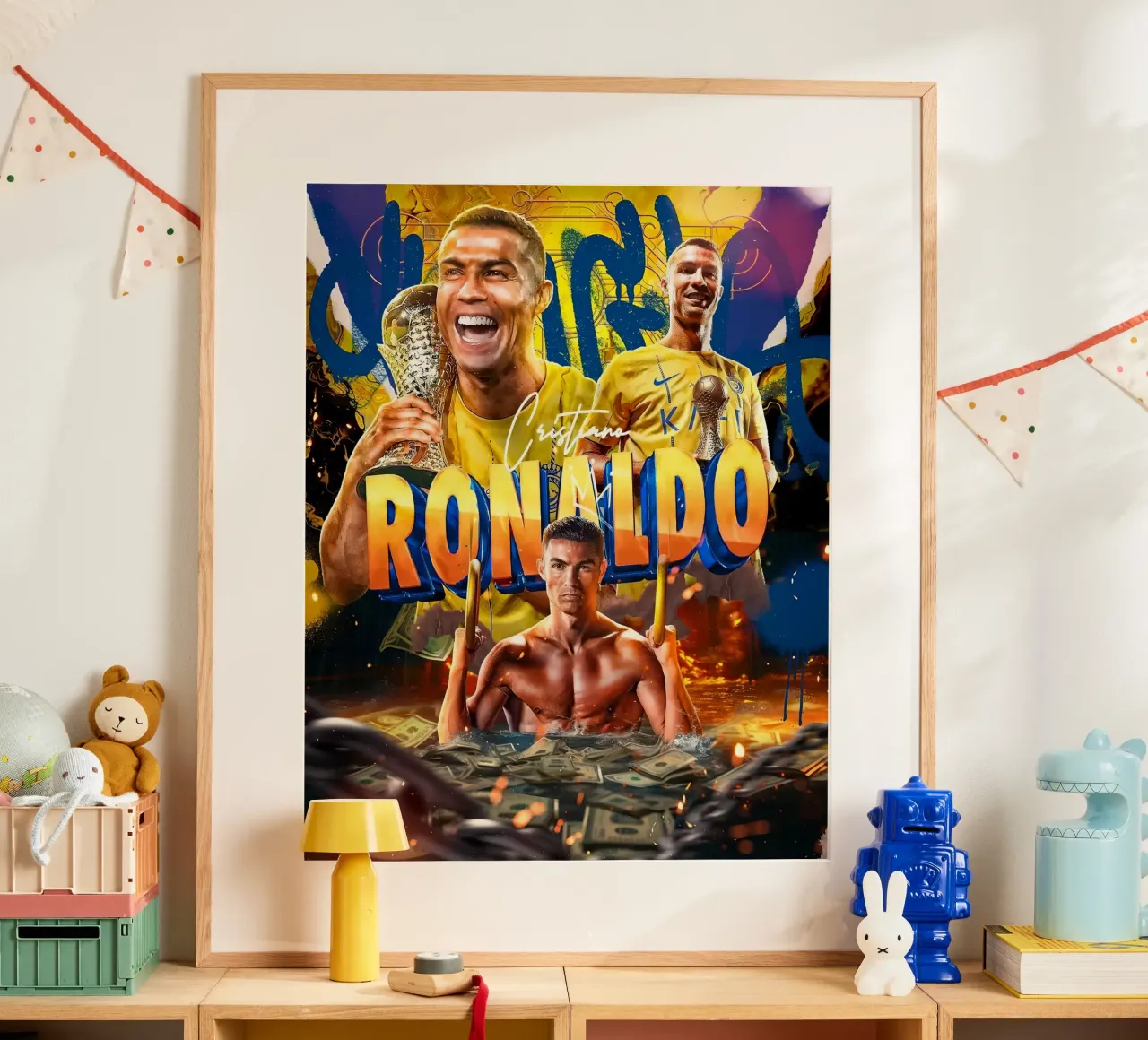 Cristiano Ronaldo poster da Indah Creative