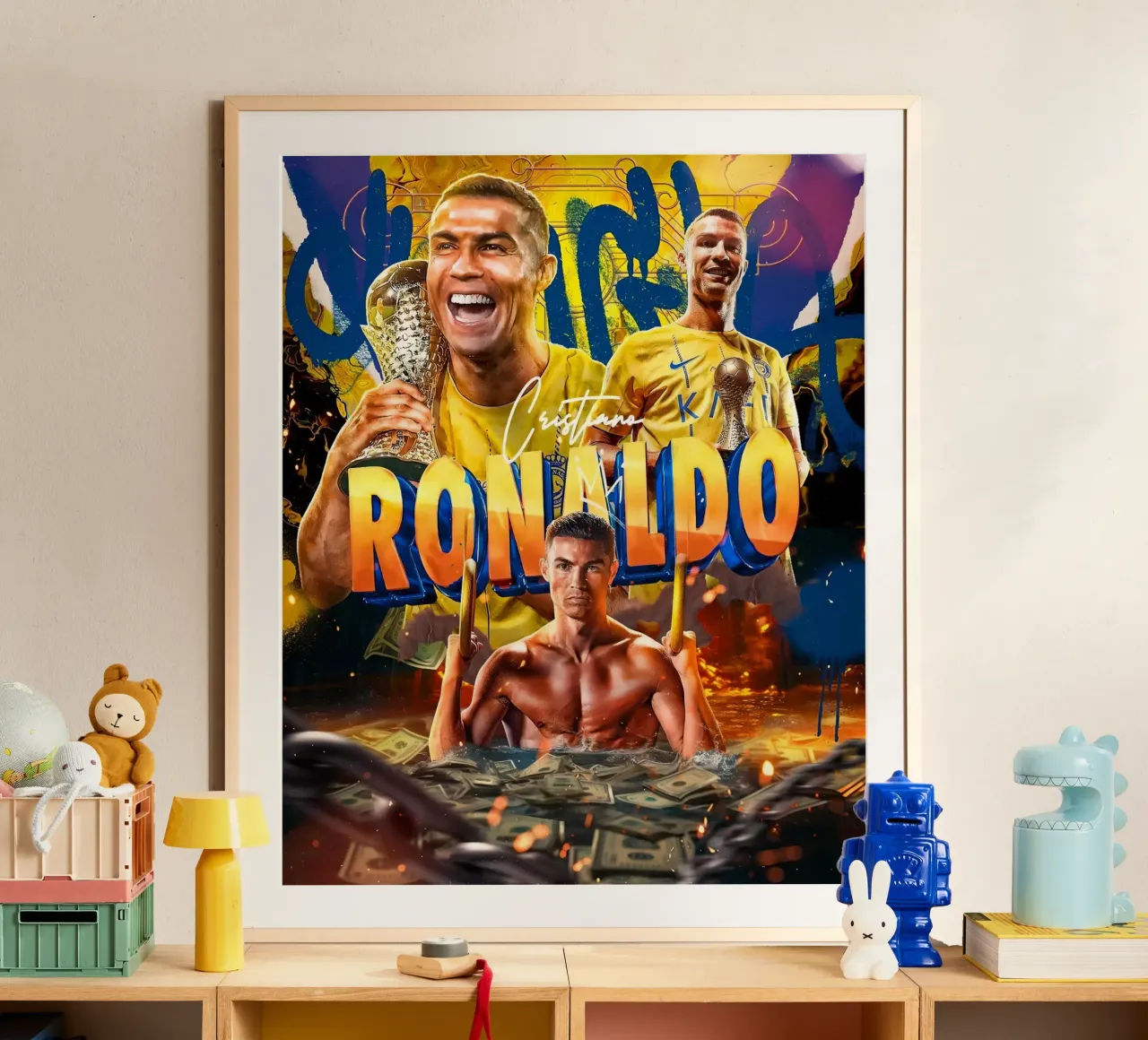 Cristiano Ronaldo poster da Indah Creative