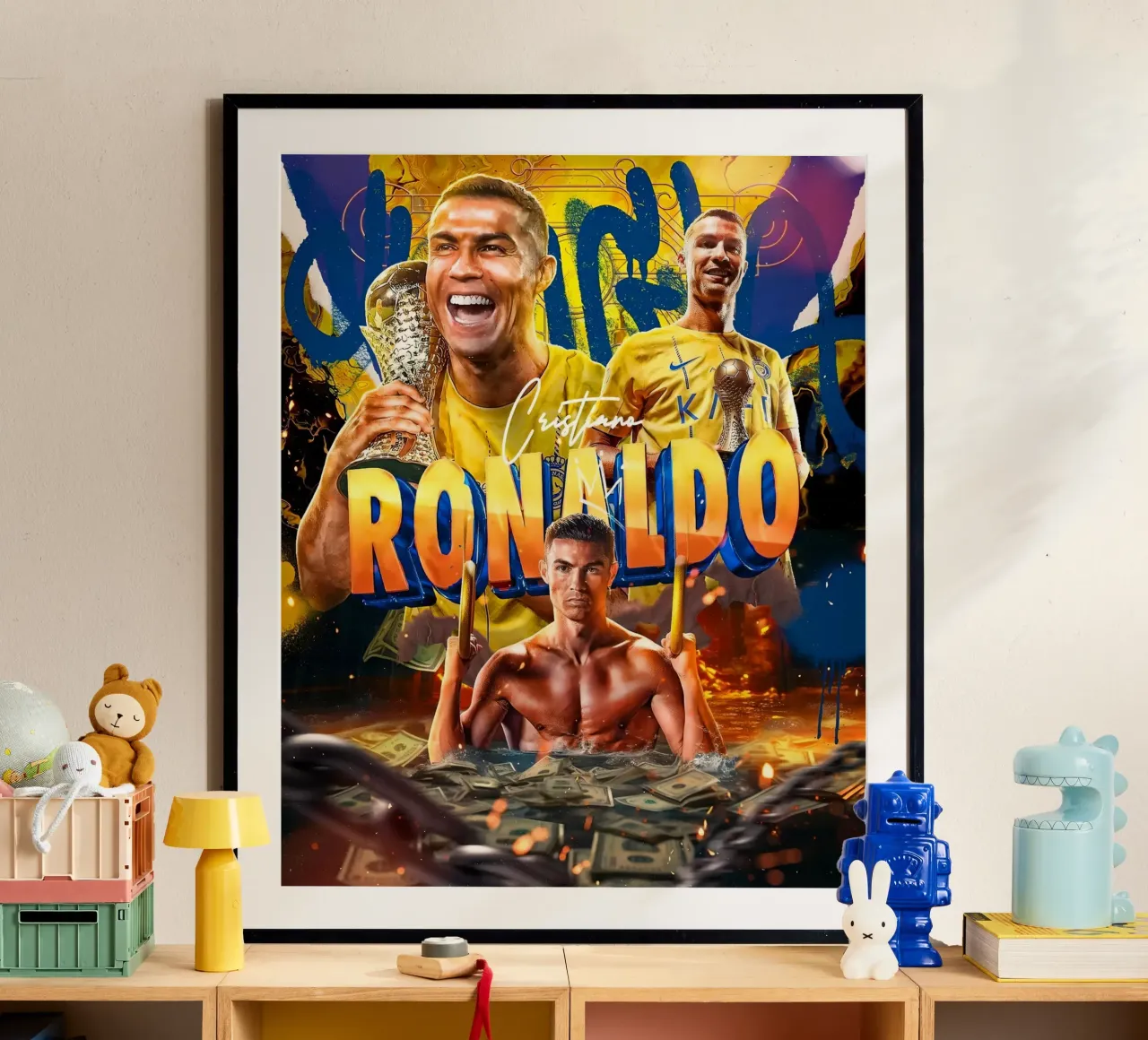Cristiano Ronaldo poster da Indah Creative